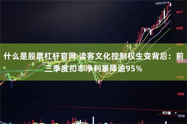 什么是股票杠杆官网 读客文化控制权生变背后：前三季度扣非净利暴降逾95%